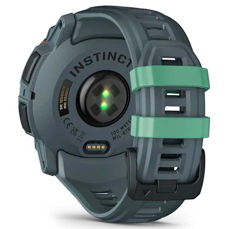 Garmin Instinct 3 AMOLED 50mm Verde con Correa Gris - Ítem4