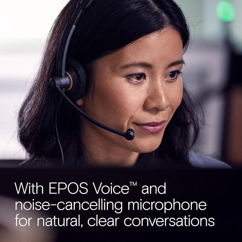 EPOS Impact SC 60 USB ML Noir - Casque filaire - Ítem4