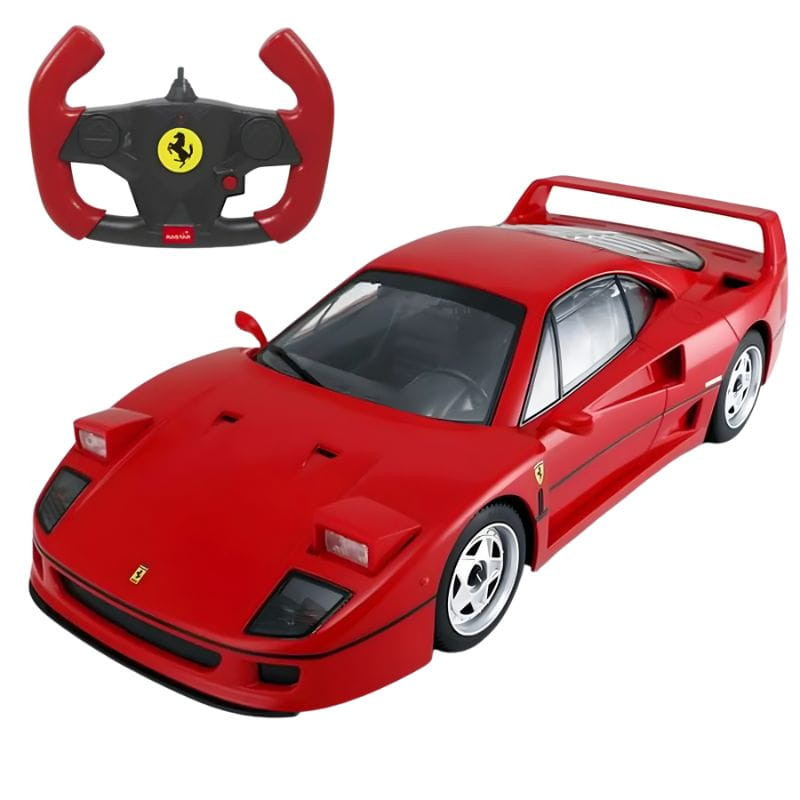 RASTAR R/C 1:14 Ferrari F40 Carro de controle remoto vermelho - Item