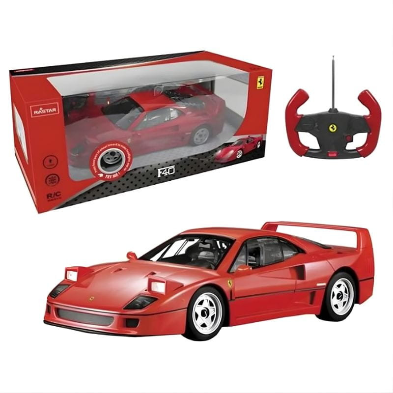 RASTAR R/C 1:14 Ferrari F40 Carro de controle remoto vermelho - Item1