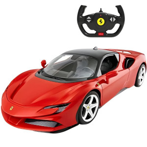 RASTAR R/C 1:14 Ferrari SF90 Stradale Carro de Controle Remoto Vermelho