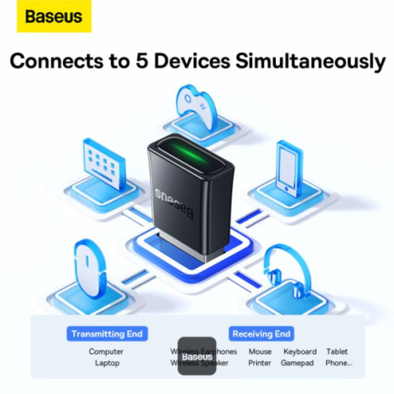  Baseus BA07 - Mini adaptateur Bluetooth pour PC - Ítem5