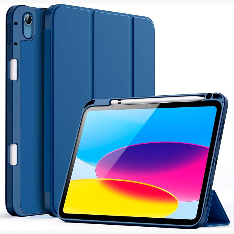 Funda azul oscuro con portalápiz para iPad 10ª Gen - Ítem
