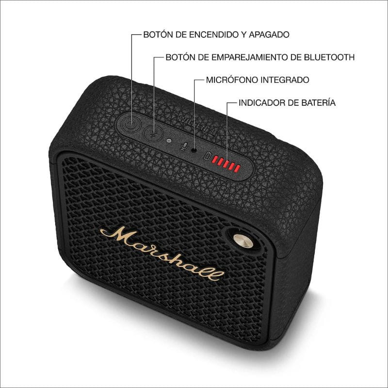 Marshall Willen II Laiton Noir - Ítem9