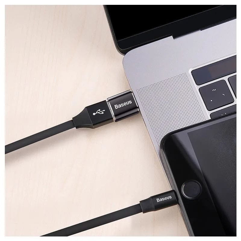 Baseus - Adaptador USB a USB-C - Ítem4