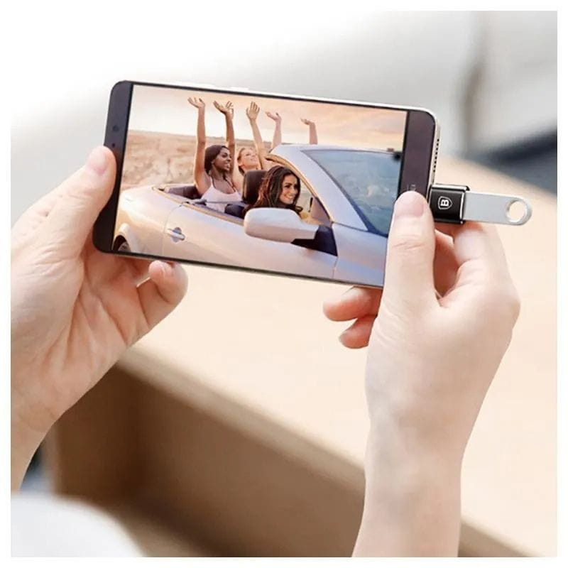 Baseus - Adaptador USB a USB-C - Ítem3