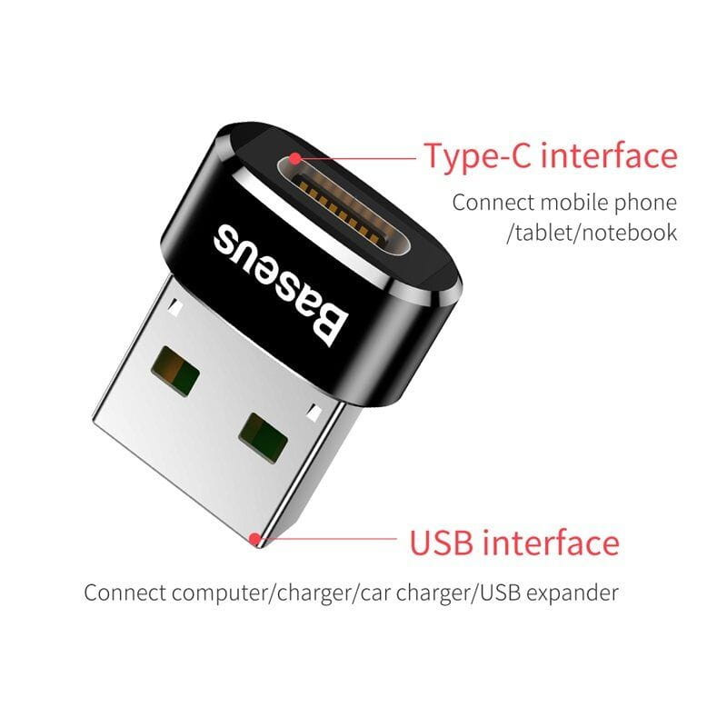 Baseus - Adaptador USB-C a USB-A - Ítem3