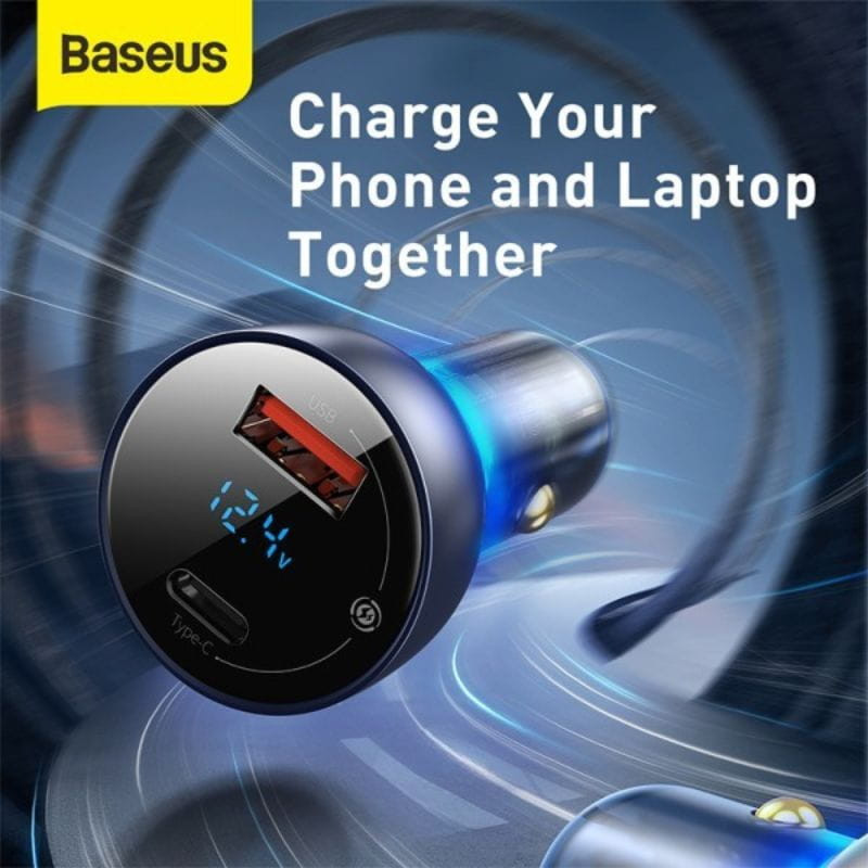 Baseus Particular - Carregador de isqueiro USB e USB-C - Item4