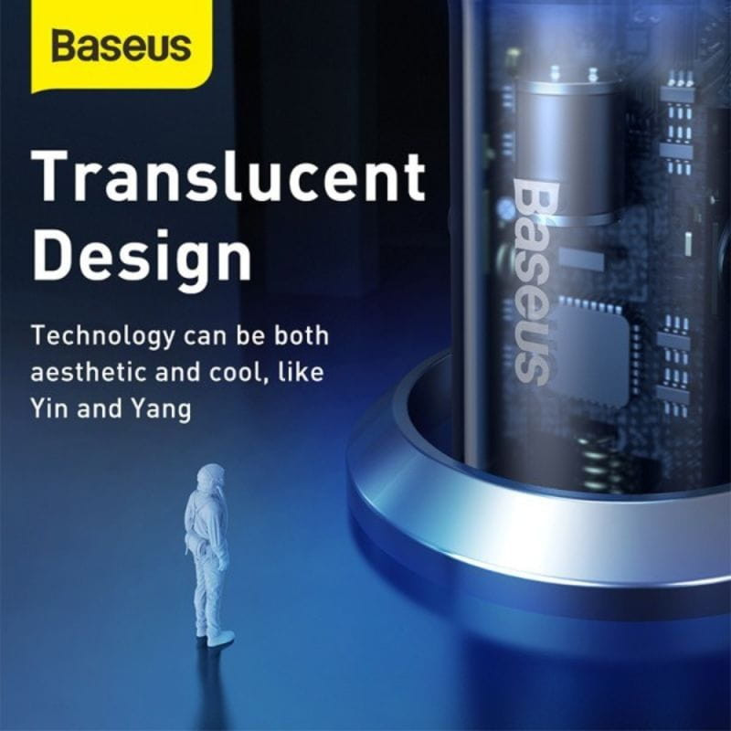 Baseus Particular - Carregador de isqueiro USB e USB-C - Item3