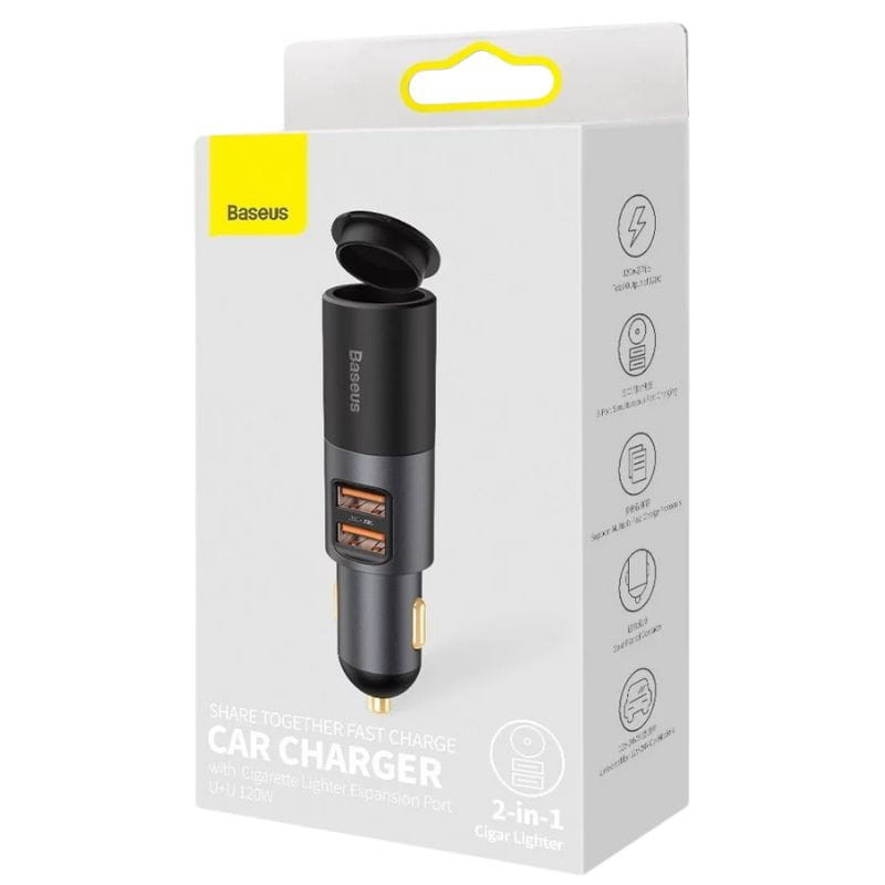 Baseus Share Together 120W - Cargador de coche - Ítem1