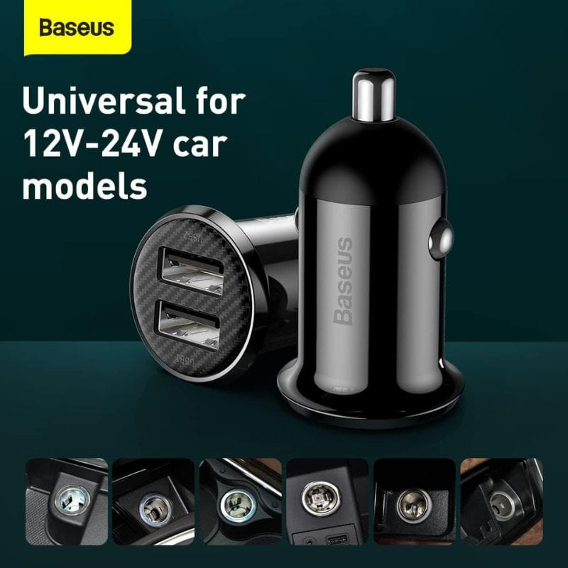 Baseus Grain Pro 4.8A - Carregador para automóvel - Item5