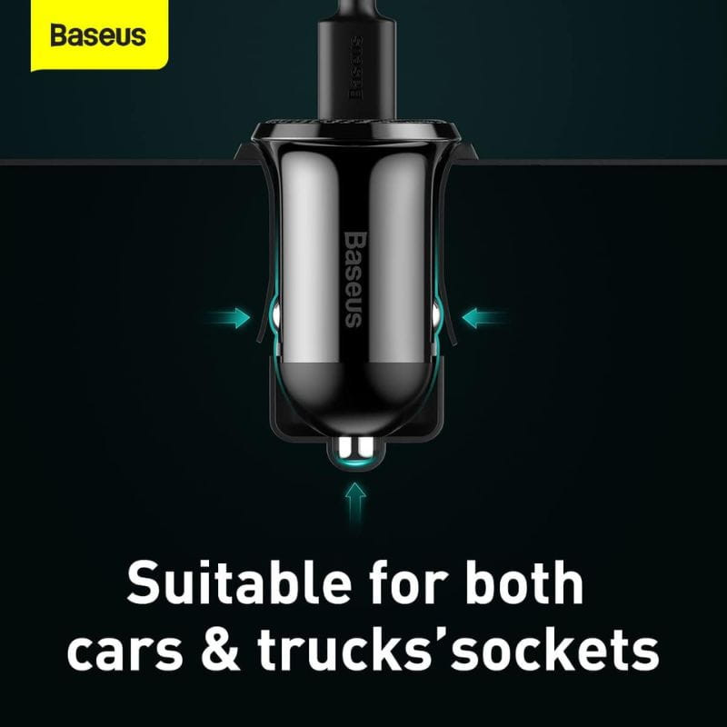 Baseus Grain Pro 4.8A - Carregador para automóvel - Item3