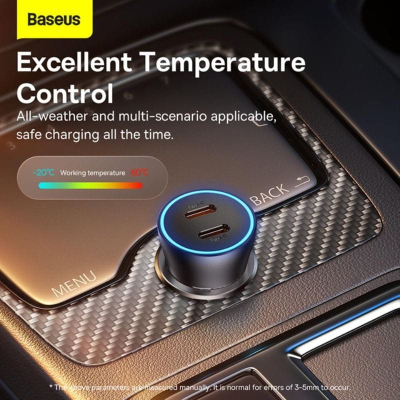 Baseus Golden Contactor Pro 40W - Carregador para automóvel - Item2