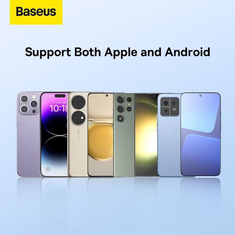  Baseus Simple 2 - Chargeur sans fil inductif compatible avec Android et iOS
