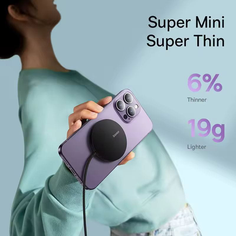 Baseus Simple Mini 3 15W - Cargador inalámbrico - Ítem1