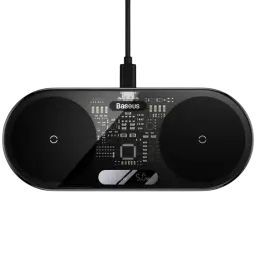 Baseus Dual USB-C 20W - Cargador Inalámbrico