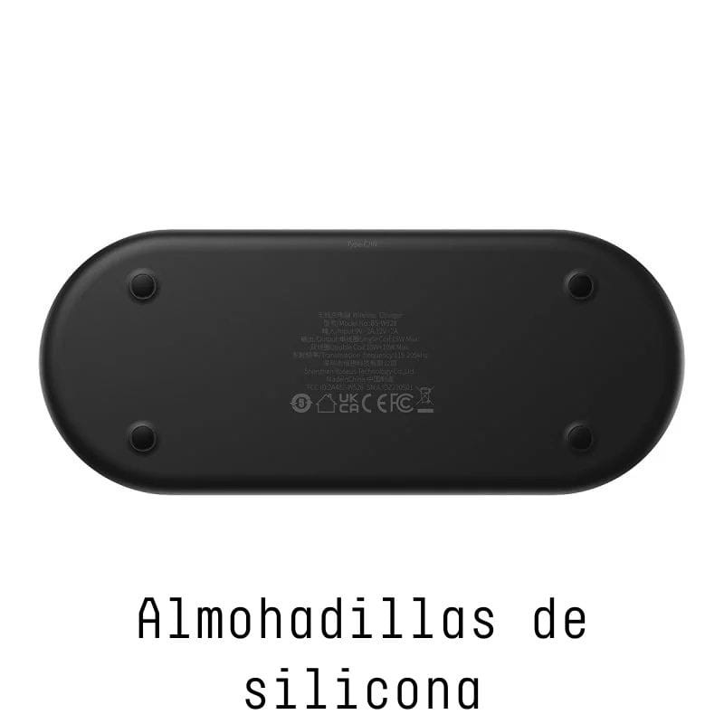 Baseus Dual USB-C 20W - Carregador sem fios - Item6