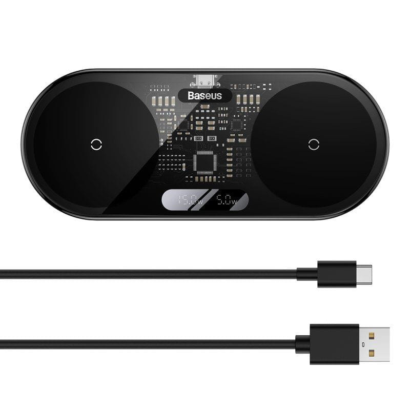 Baseus Dual USB-C 20W - Carregador sem fios - Item4