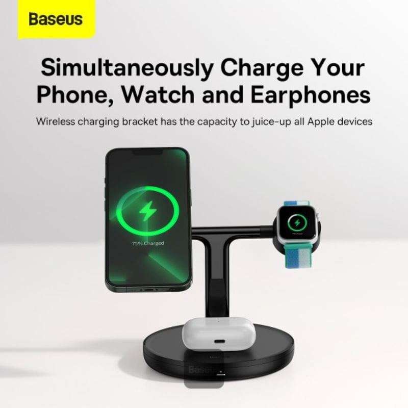 Baseus Swan 3 in 1 20W - Cargador inalámbrico - Ítem4