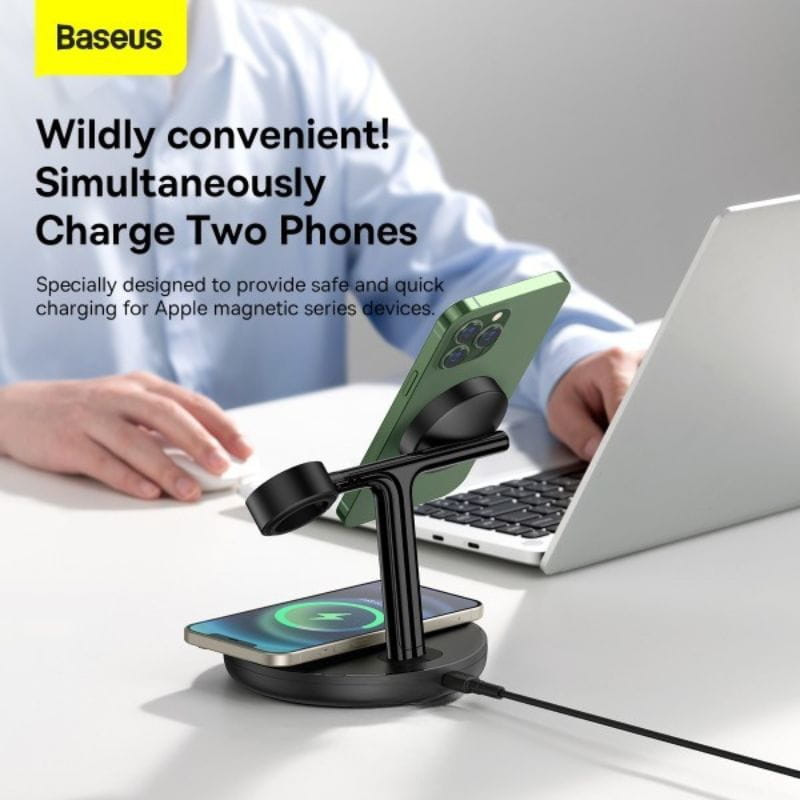Baseus Swan 3 in 1 20W - Cargador inalámbrico - Ítem2