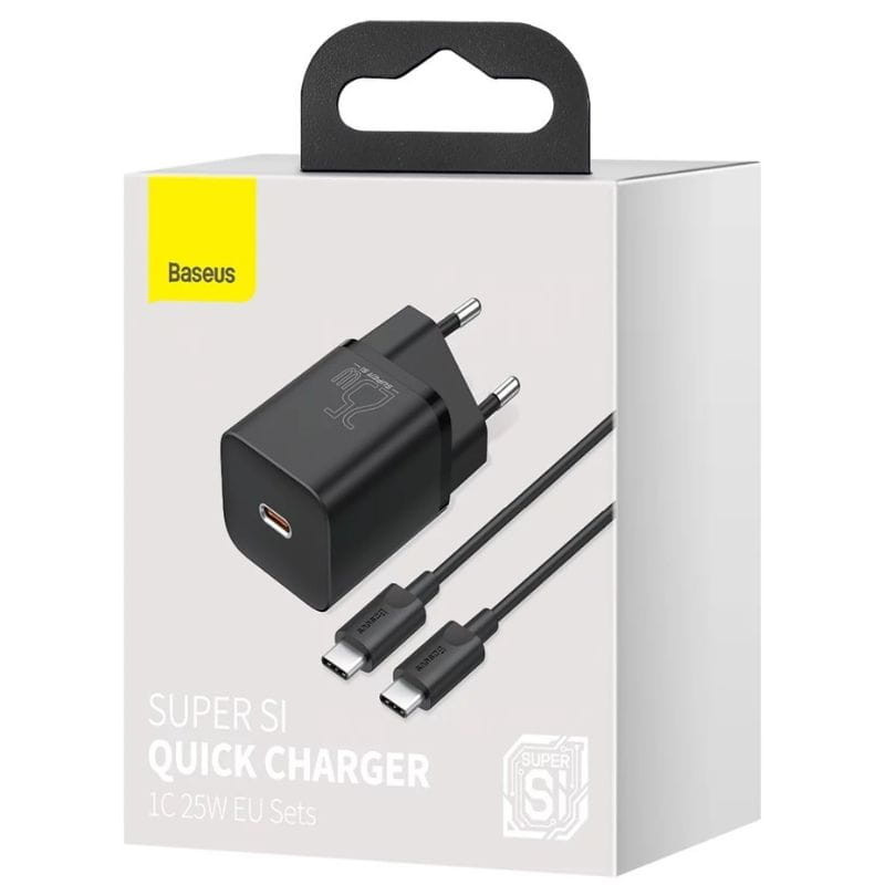 Baseus Super Si Quick Charger 1C 25W - Carregador de parede - Item1