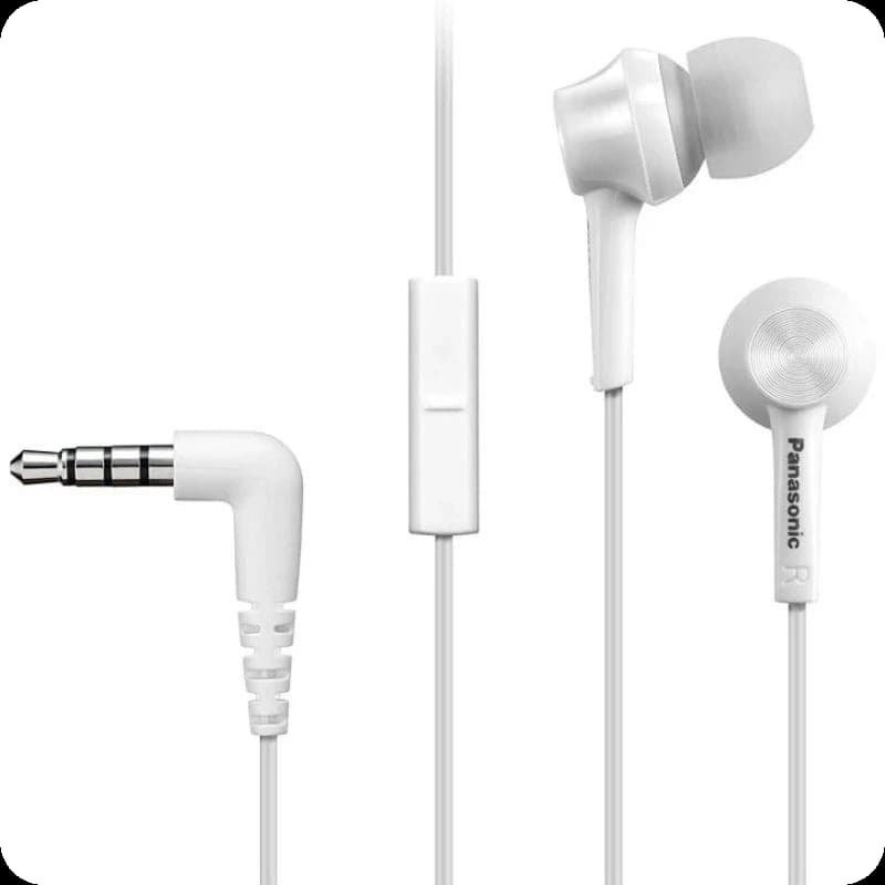 Panasonic RP-TCM55E Intraaural Blanco - Auriculares Alámbricos