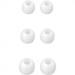 imagen de las almohadillas de Panasonic RP-TCM55E Sonido estéreo Blanco - Auriculares Alámbrico