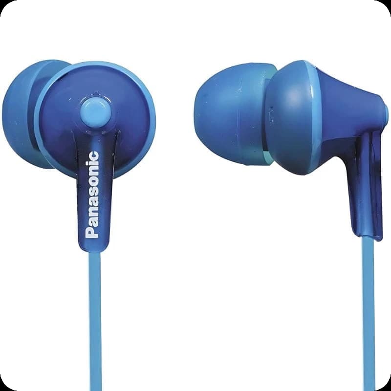 Panasonic RP-HJE125E-A OctaRib Bleu - Casque d'écoute filaire