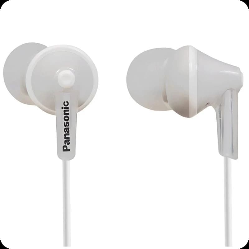 Panasonic RP-HJE125E-A OctaRib Blanco - Auriculares Alámbrico