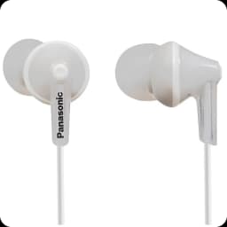 Panasonic RP-HJE125E-A OctaRib Blanco - Auriculares Alámbrico