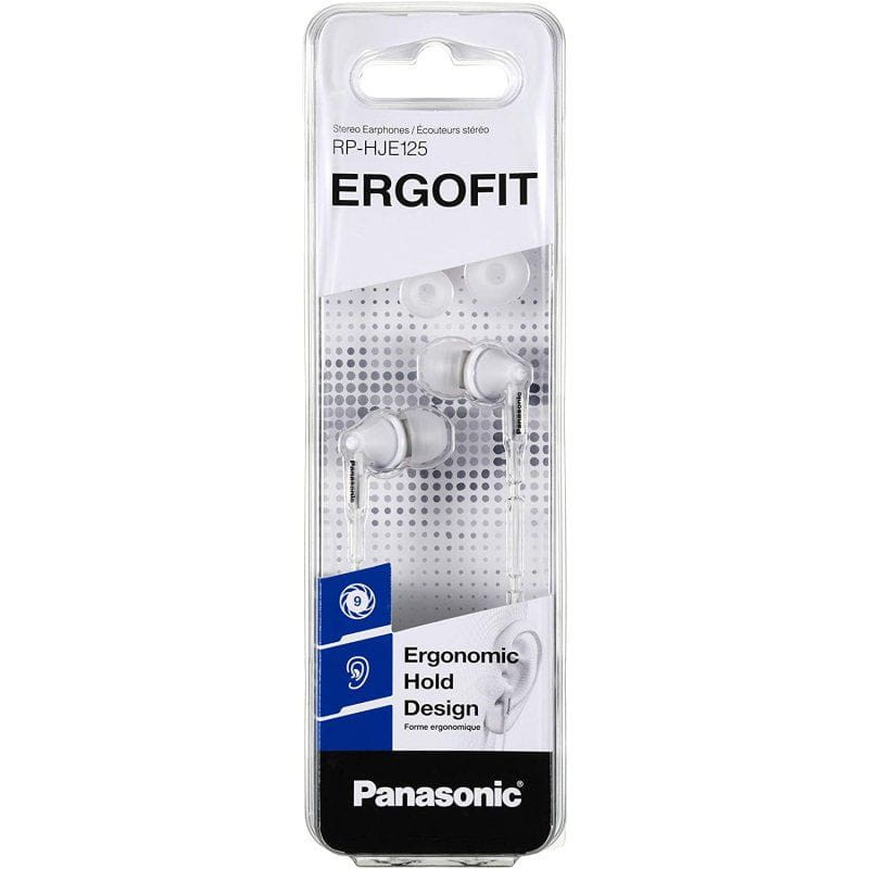 Panasonic RP-HJE125E-A OctaRib Branco - Auscultadores com fios - Item1