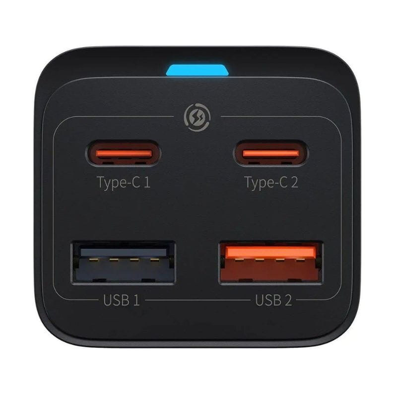Baseus GaN3 Pro Quick Charger 65W 2xUSB-A 2xUSB-C - Chargeur - Ítem1