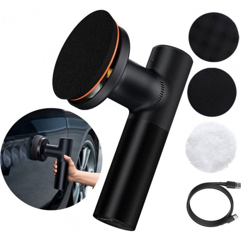 Baseus Polisseuse électrique sans fil 30 W - Polisseuse électrique sans fil image du contenu de l'emballage