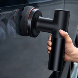 Baseus Polisseuse électrique sans fil 30 W - Polisseuse électrique sans fil image polissant la voiture