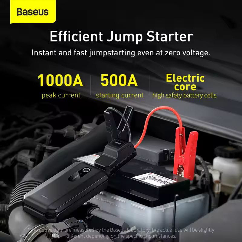 Baseus Super Energy 1000A USB - Arrancador de baterias 12V e power bank - Item4