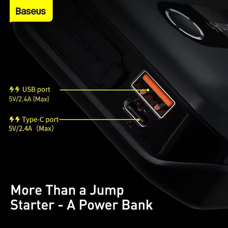 Baseus Super Energy 1000A USB - Arrancador de baterias 12V e power bank - Item2