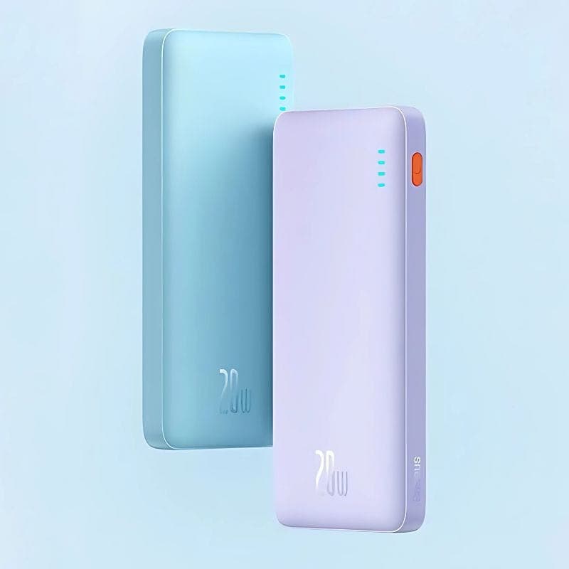 Baseus Airpow 10000 mAh 20W Azul - Power Bank imagen de dos colores