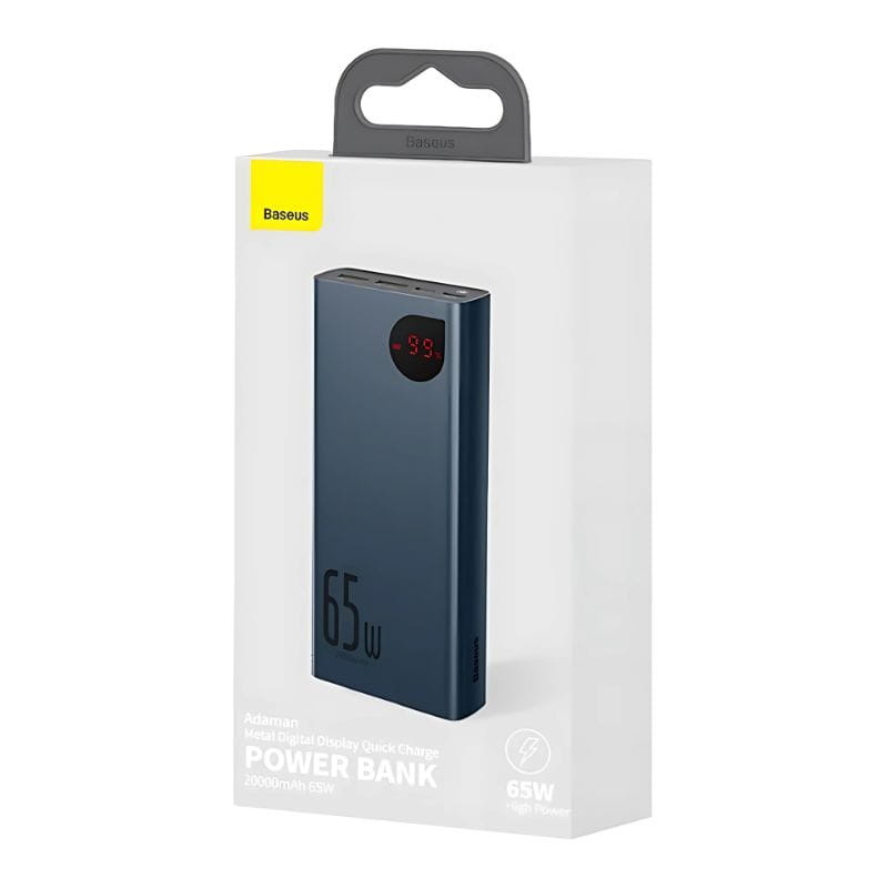 Baseus Adaman Metal 20000 mAh 65W - Power Bank - Ítem1