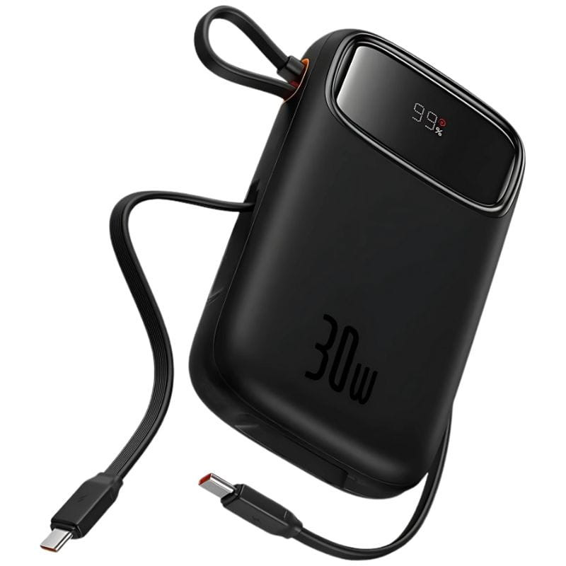 Baseus QPow 2 20000 mAh 30W - power-bank- Negro - Ítem