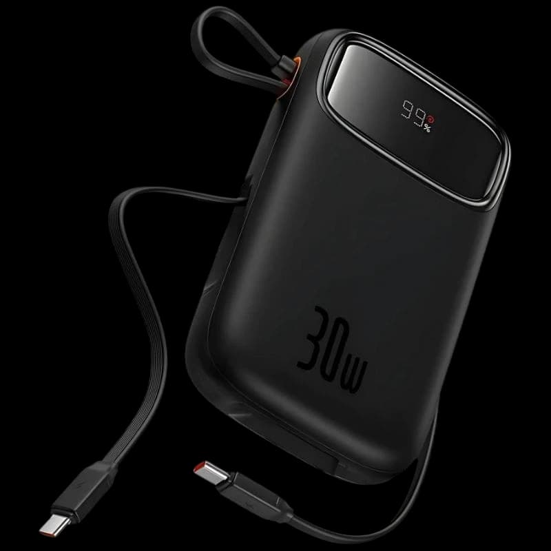Baseus QPow 2 20000 mAh 30W - Power Bank Noir