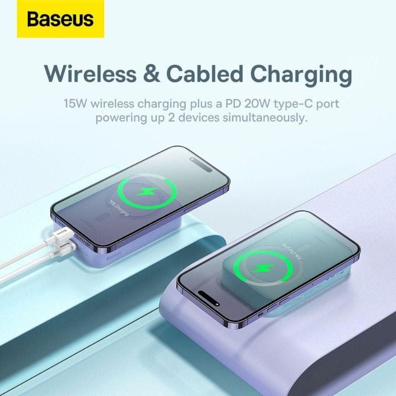 Baseus Magnetic Mini 20000 mAh 20W - Power Bank - Ítem7