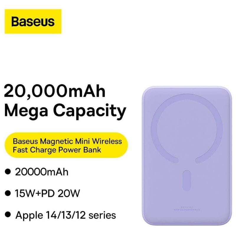 Baseus Magnetic Mini 20000 mAh 20W - Power Bank - Ítem1
