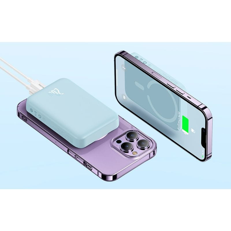 Baseus Mini 10000mAh 20W Azul - Powerbank compatible con MagSafe - Ítem1