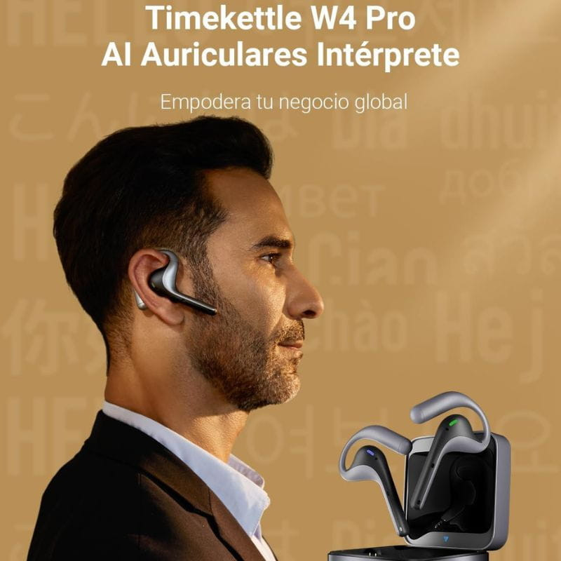 Timekettle W4 Pro IA Negro - Ítem6