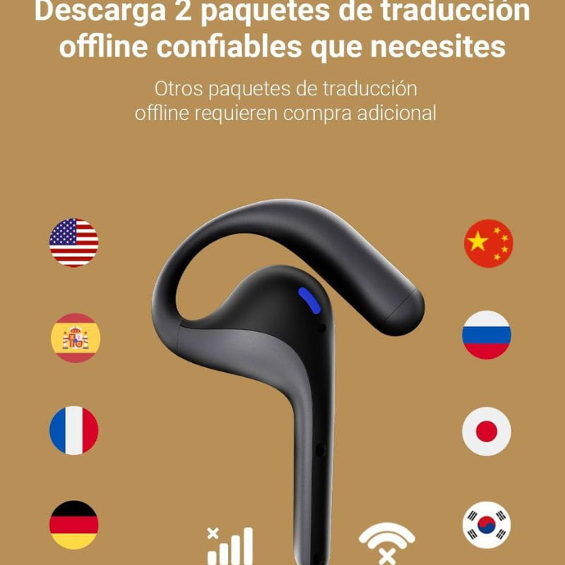Timekettle W4 Pro IA Negro - Ítem3
