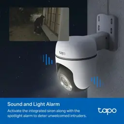 TP-Link Tapo TC40 Wi-Fi - Cámara de seguridad exterior. Con alarma.