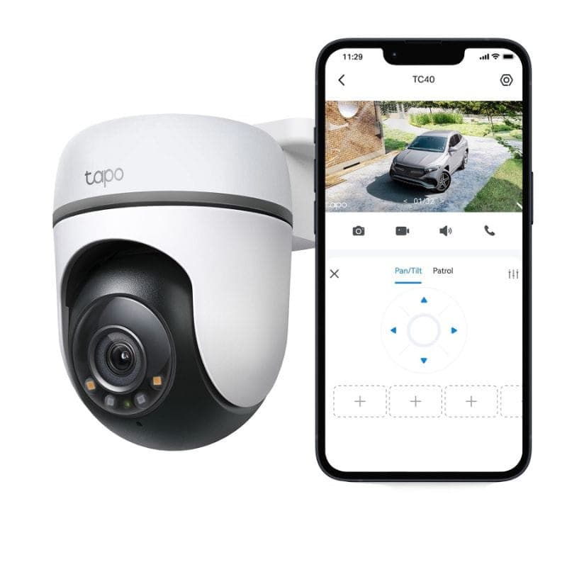 TP-Link Tapo TC40 Wi-Fi - Cámara de seguridad exterior. Con APP.