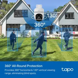 TP-Link Tapo TC40 Wi-Fi - Cámara de seguridad exterior. Detección 360º.