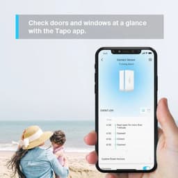 TP-Link Tapo T110 - Sensor inteligente para puertas y ventanas imagen de la app