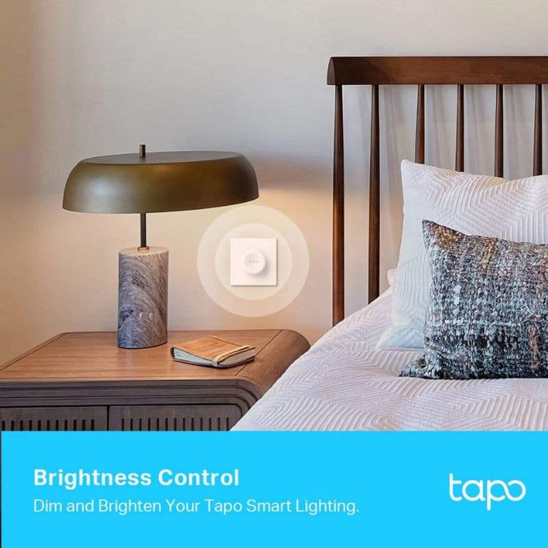 TP-Link Tapo S200D - Interruptor regulador de intensidade inteligente com controlo de brilho